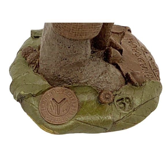 Tom Clark Gnome SHADRACH Figurine #39 Bible Book of Daniel Hiking Stick 1984 COA - Picture 7 of 7